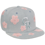 Colorado Rockies MLB Denim Flower New Era 59FIFTY