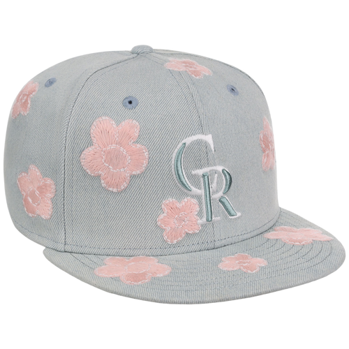 Colorado Rockies MLB Denim Flower New Era 59FIFTY