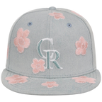 Colorado Rockies MLB Denim Flower New Era 59FIFTY