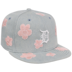 Detroit Tigers MLB Denim Flower New Era 59FIFTY