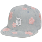 Detroit Tigers MLB Denim Flower New Era 59FIFTY