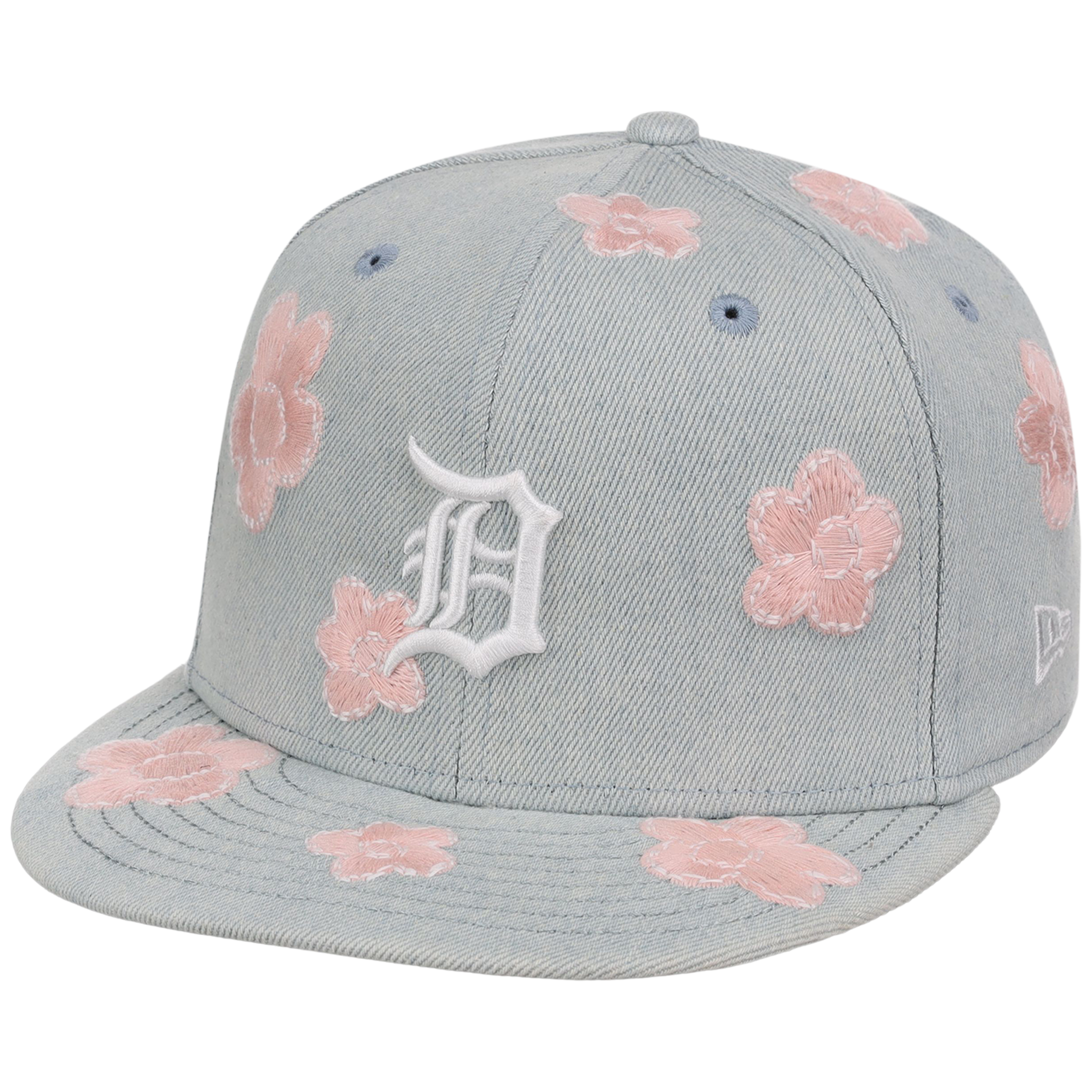 Detroit Tigers MLB Denim Flower New Era 59FIFTY