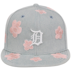 Detroit Tigers MLB Denim Flower New Era 59FIFTY