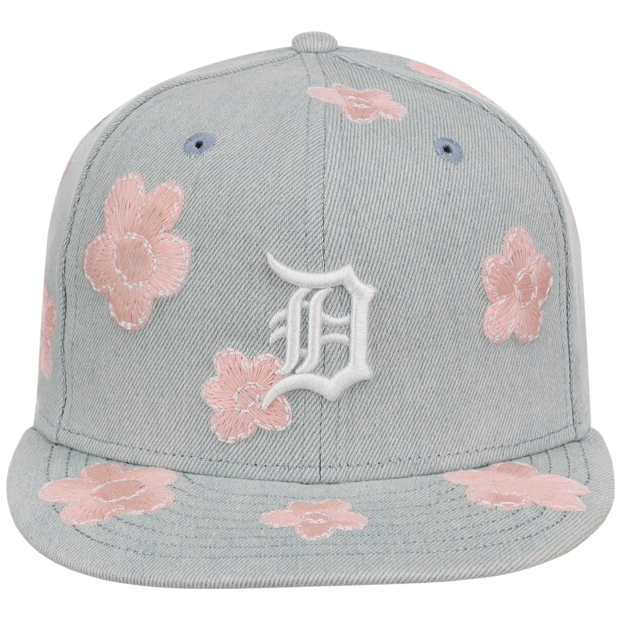 Detroit Tigers MLB Denim Flower New Era 59FIFTY