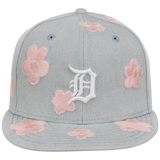 Detroit Tigers MLB Denim Flower New Era 59FIFTY