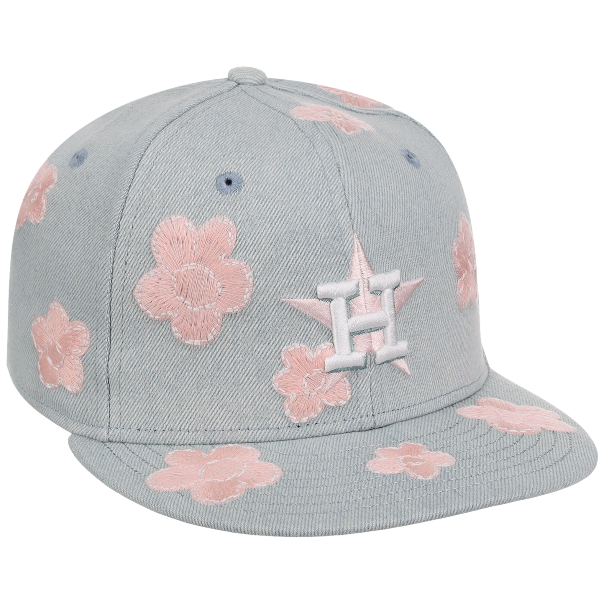 Houston Astros MLB Denim Flower New Era 59FIFTY