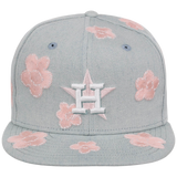 Houston Astros MLB Denim Flower New Era 59FIFTY