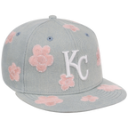 Kansas City Royals MLB Denim Flower New Era 59FIFTY