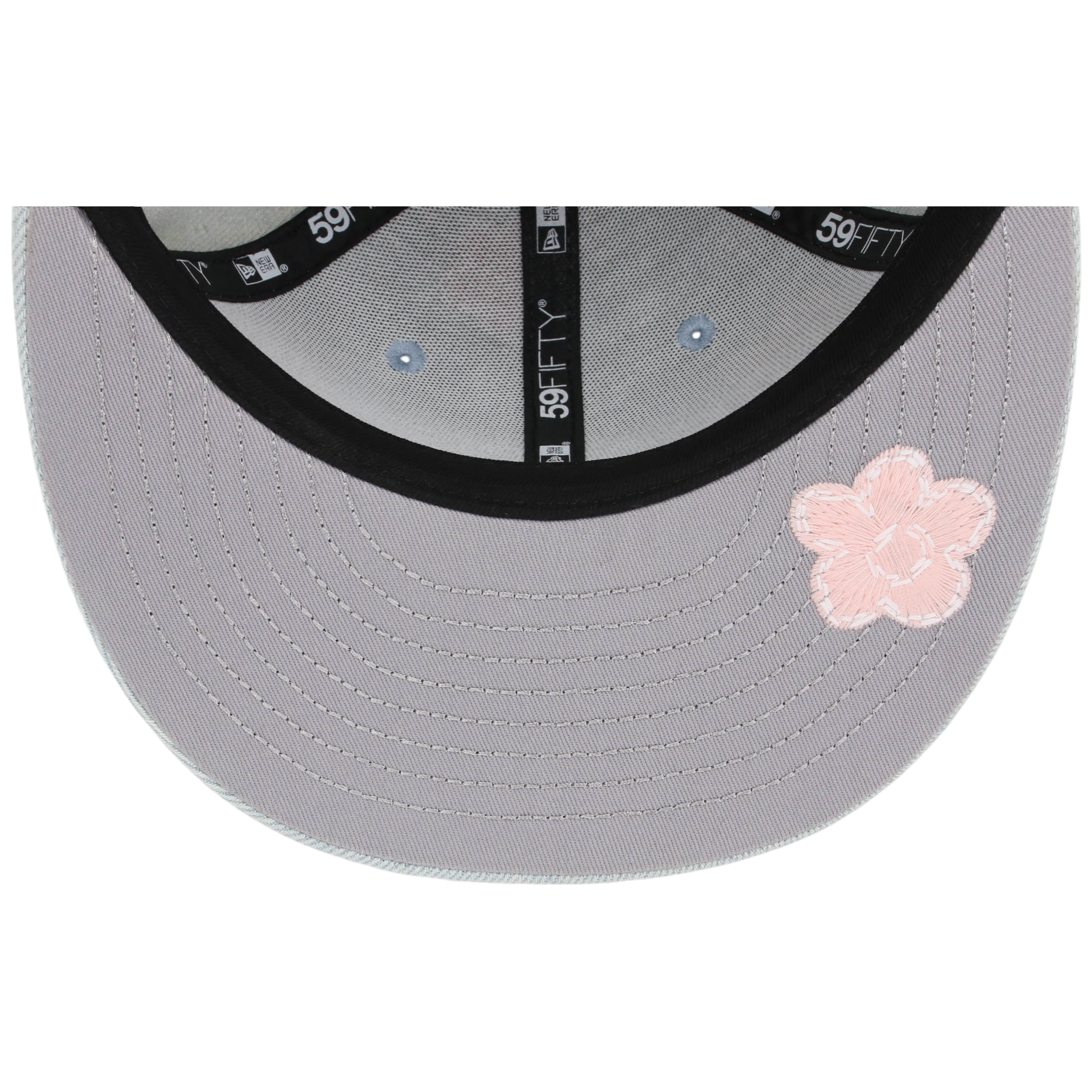 Kansas City Royals MLB Denim Flower New Era 59FIFTY