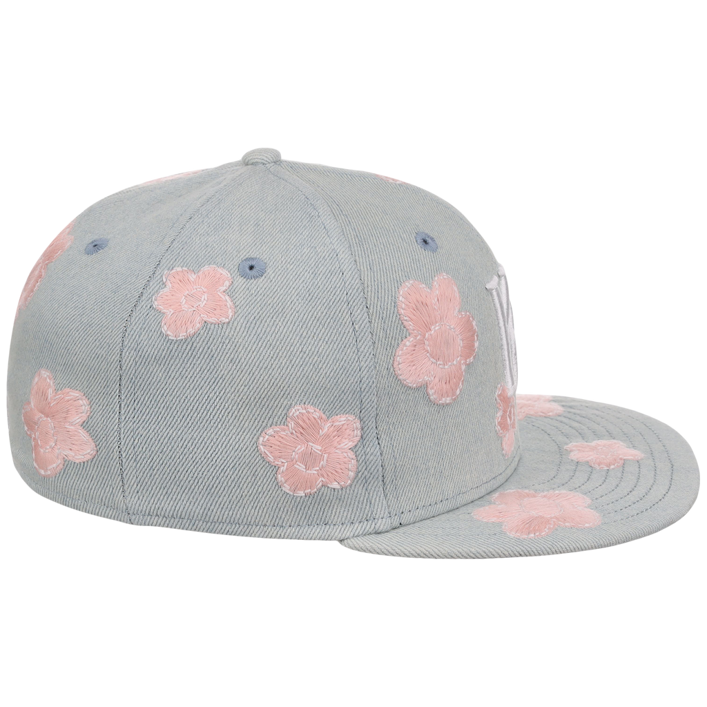Kansas City Royals MLB Denim Flower New Era 59FIFTY