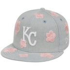 Kansas City Royals MLB Denim Flower New Era 59FIFTY