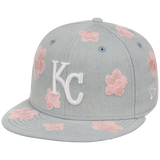 Kansas City Royals MLB Denim Flower New Era 59FIFTY