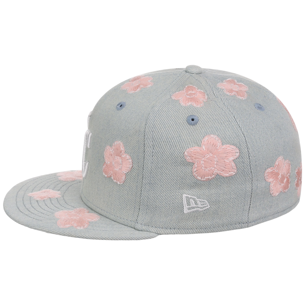 Kansas City Royals MLB Denim Flower New Era 59FIFTY