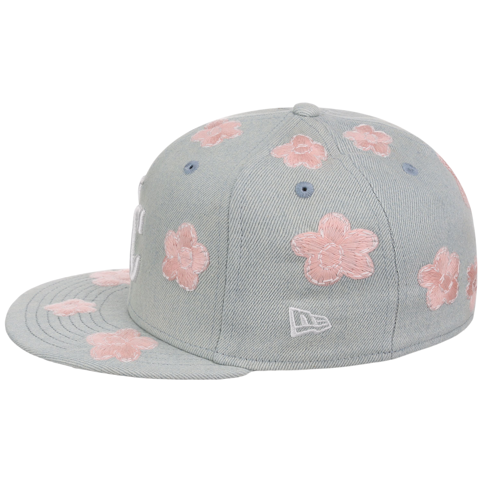 Kansas City Royals MLB Denim Flower New Era 59FIFTY