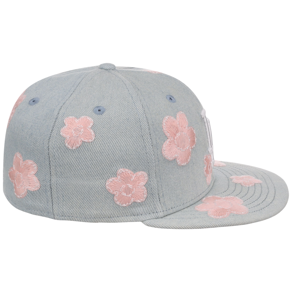 Los Angeles Dodgers MLB Denim Flower New Era 59FIFTY