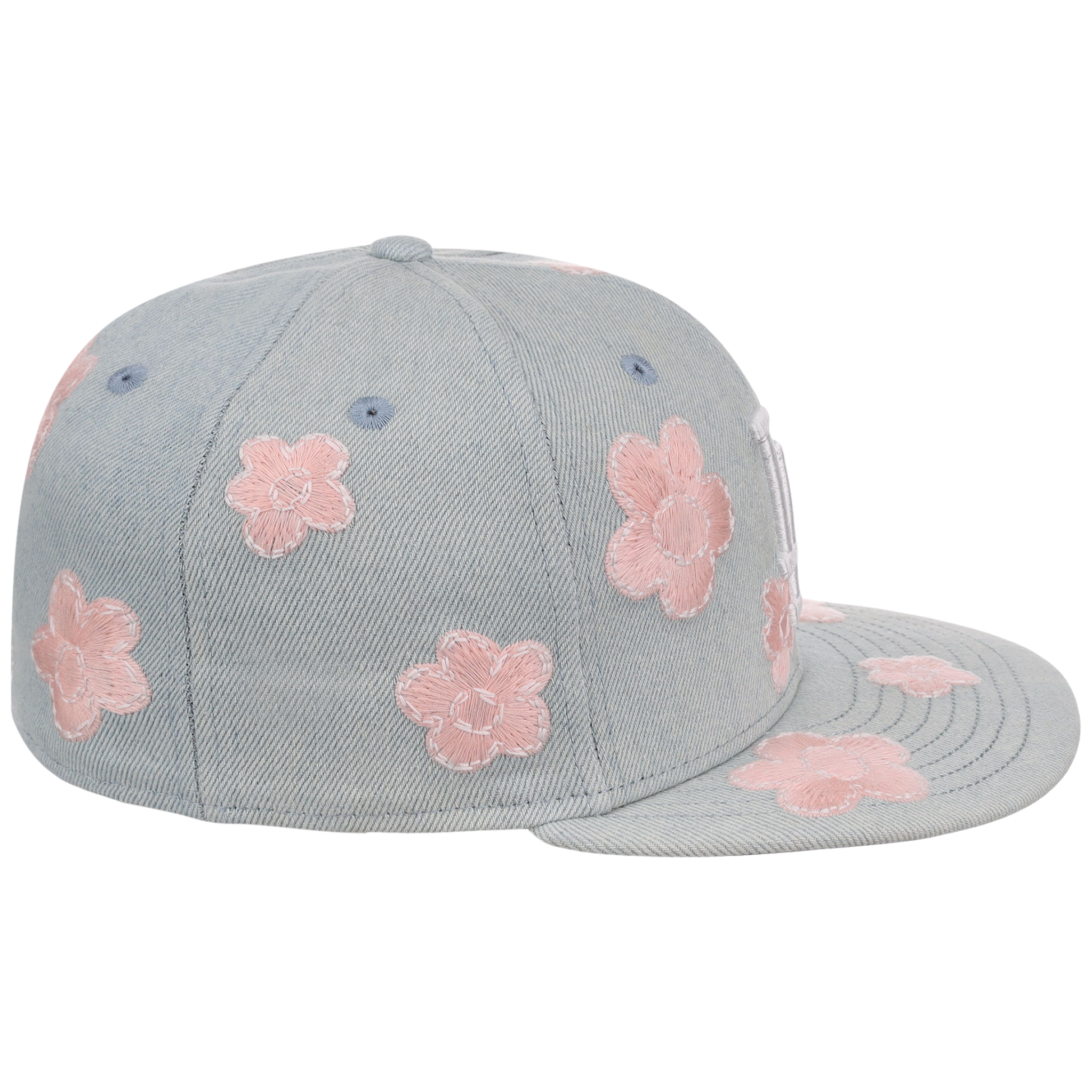 Los Angeles Dodgers MLB Denim Flower New Era 59FIFTY