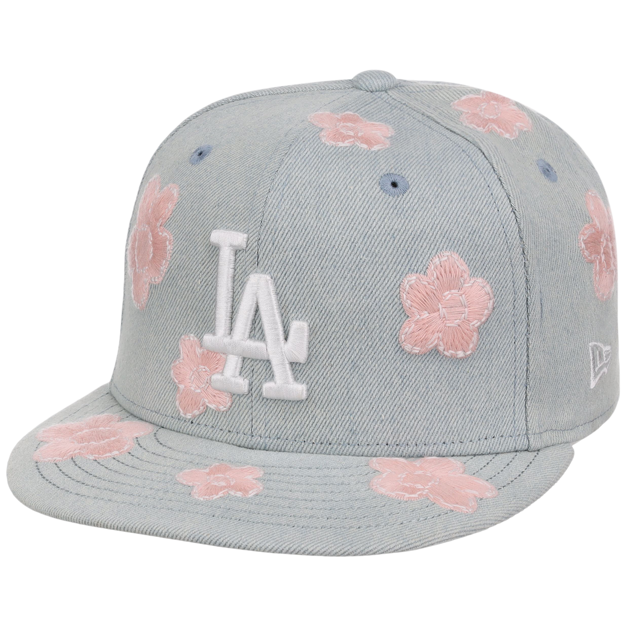 Los Angeles Dodgers MLB Denim Flower New Era 59FIFTY