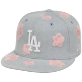 Los Angeles Dodgers MLB Denim Flower New Era 59FIFTY