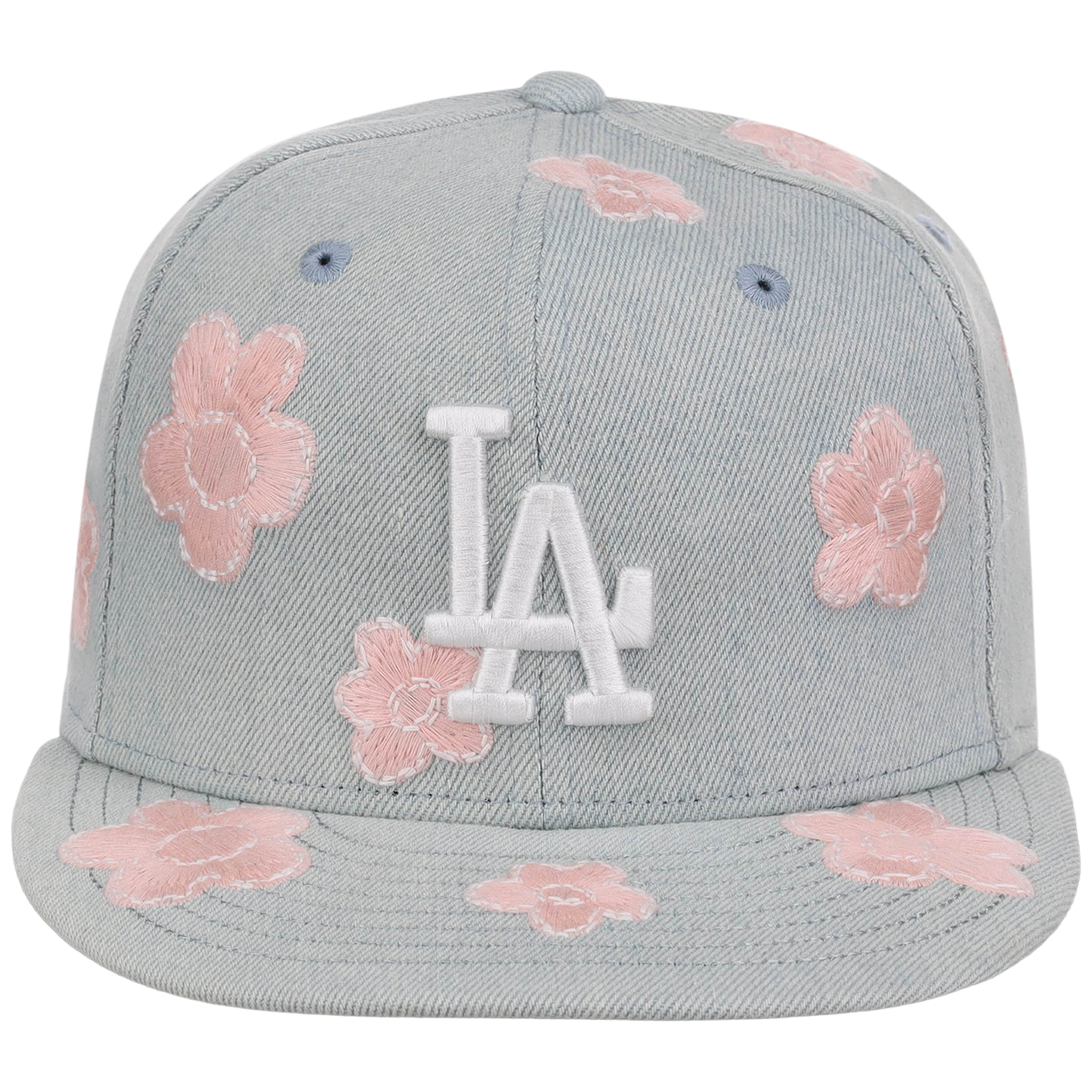 Los Angeles Dodgers MLB Denim Flower New Era 59FIFTY