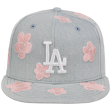 Los Angeles Dodgers MLB Denim Flower New Era 59FIFTY