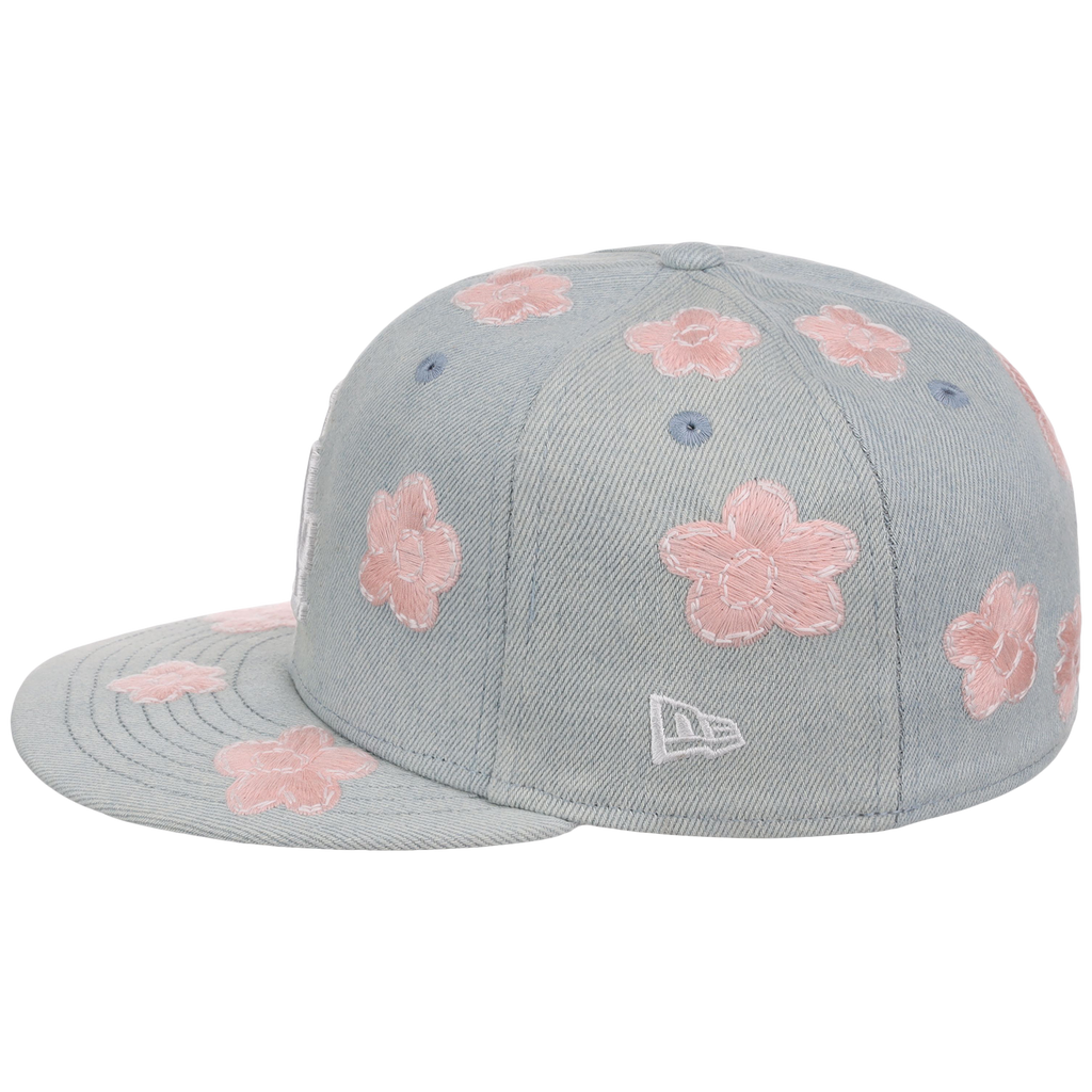 Los Angeles Dodgers MLB Denim Flower New Era 59FIFTY