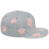Miami Marlins MLB Denim Flower New Era 59FIFTY