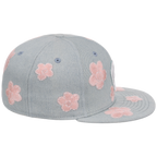 Milwaukee Brewers MLB Denim Flower New Era 59FIFTY