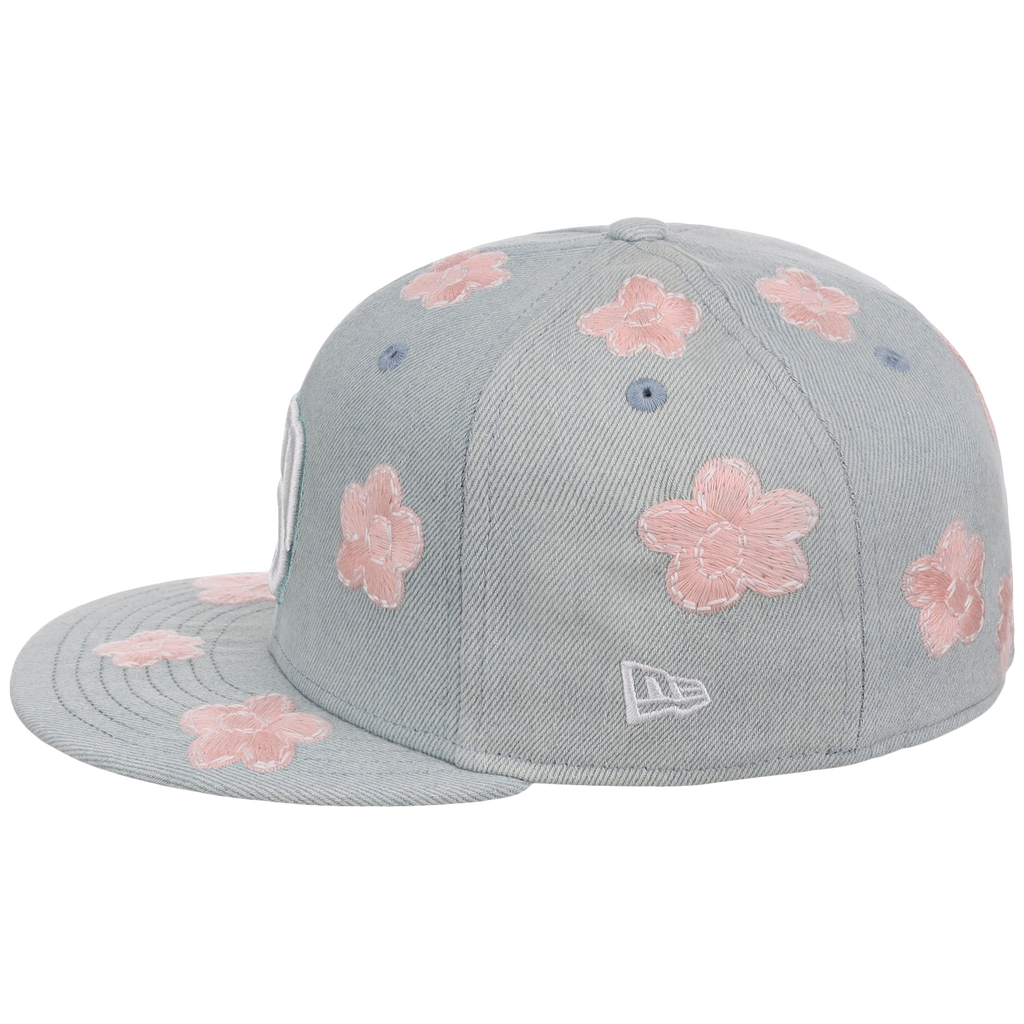 Milwaukee Brewers MLB Denim Flower New Era 59FIFTY
