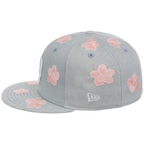 Milwaukee Brewers MLB Denim Flower New Era 59FIFTY