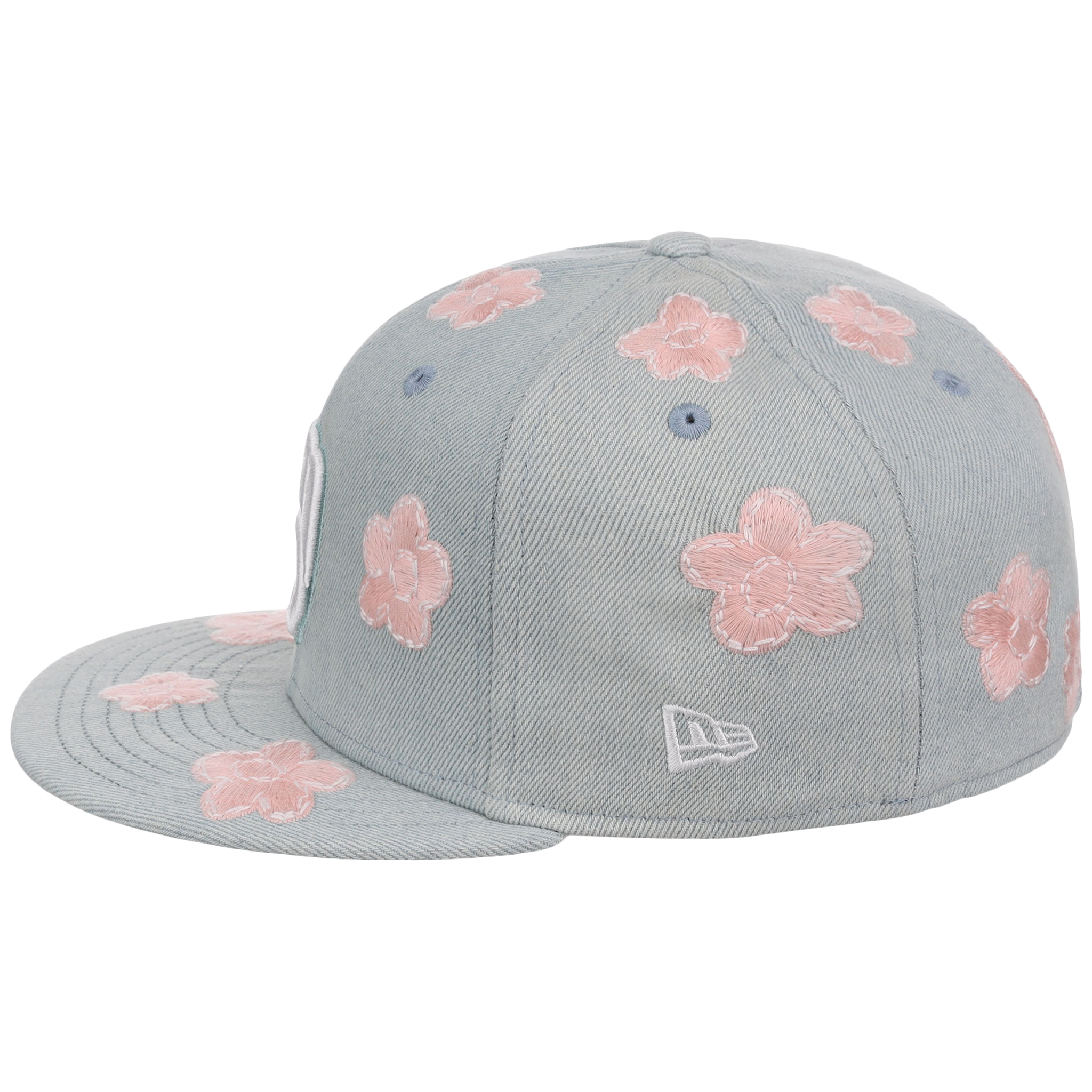 Milwaukee Brewers MLB Denim Flower New Era 59FIFTY