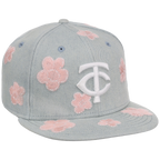 Minnesota Twins MLB Denim Flower New Era 59FIFTY