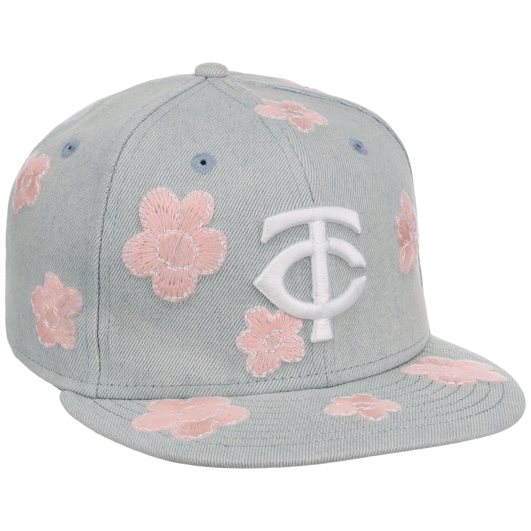 Minnesota Twins MLB Denim Flower New Era 59FIFTY