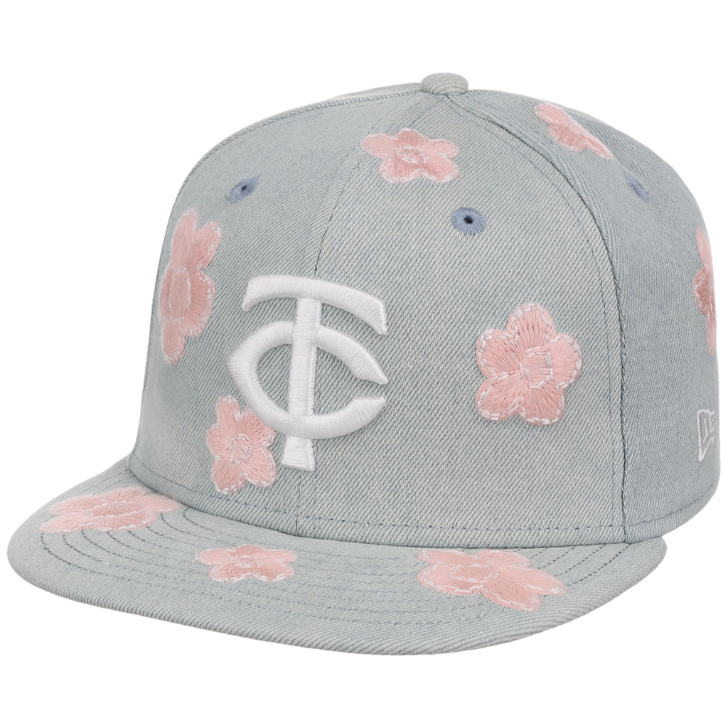 Minnesota Twins MLB Denim Flower New Era 59FIFTY
