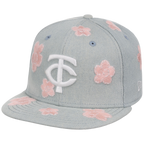 Minnesota Twins MLB Denim Flower New Era 59FIFTY