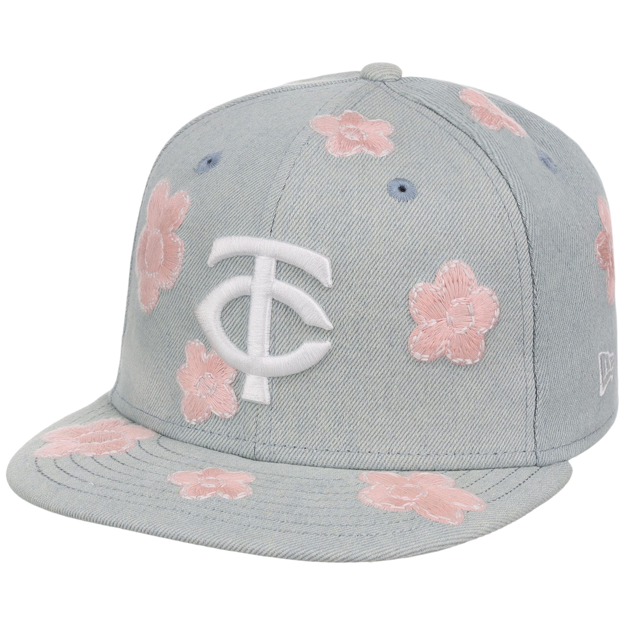 Minnesota Twins MLB Denim Flower New Era 59FIFTY