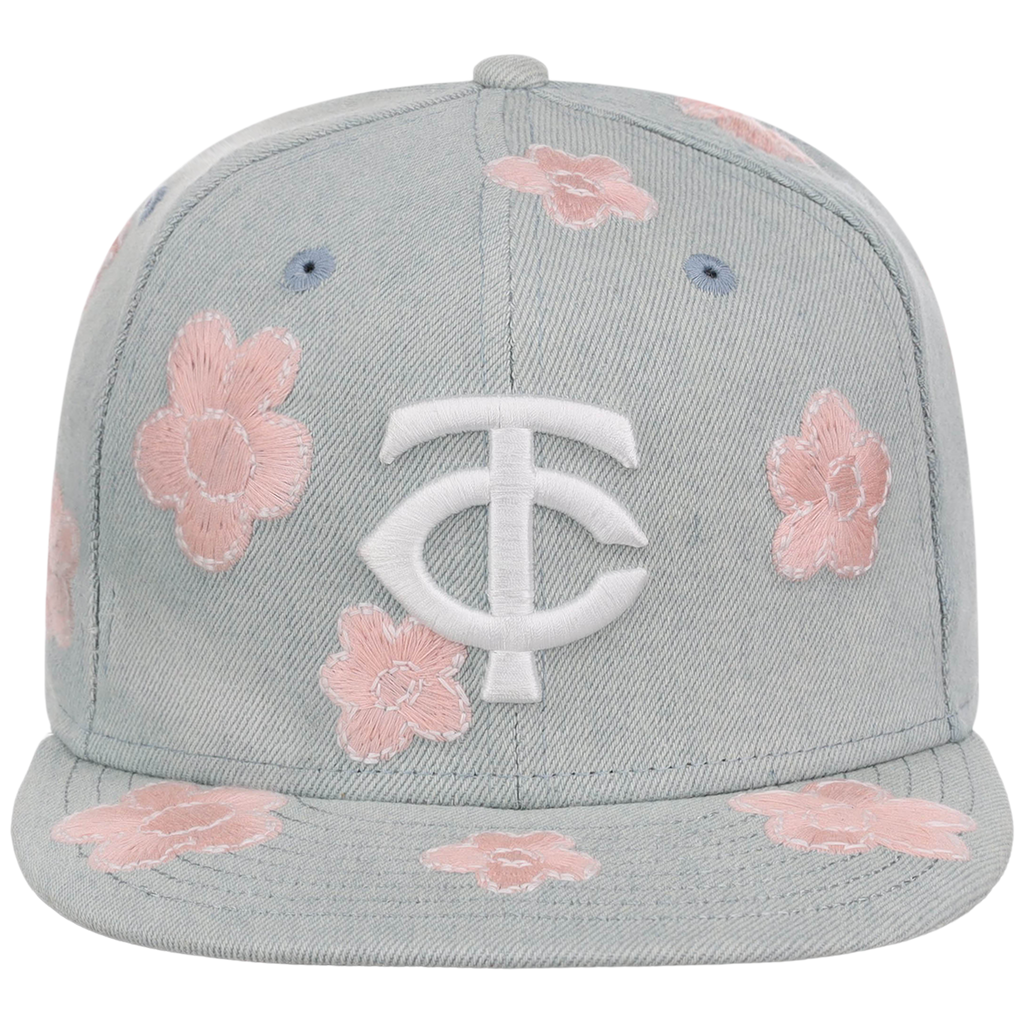 Minnesota Twins MLB Denim Flower New Era 59FIFTY