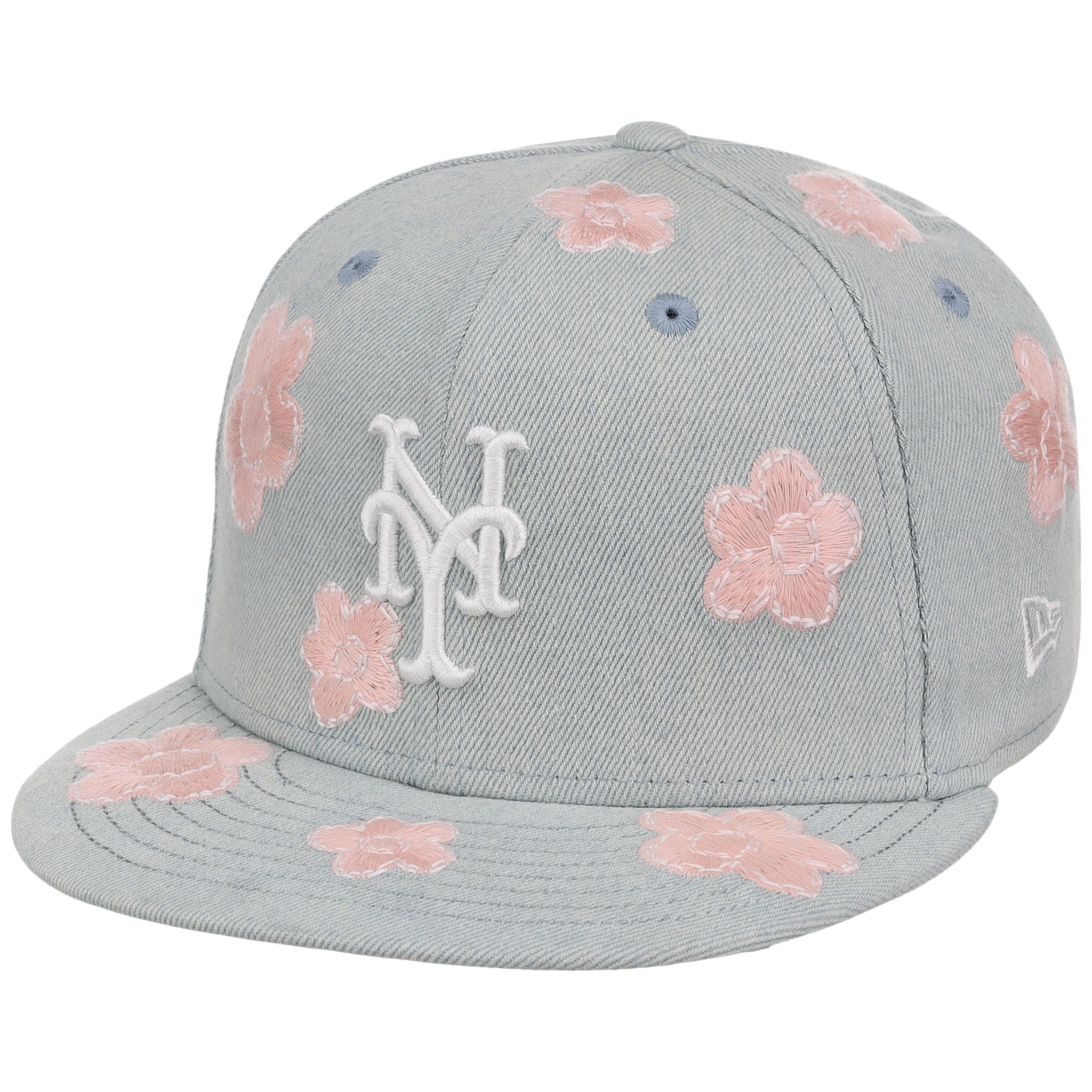 New York Mets MLB Denim Flower New Era 59FIFTY