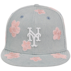 New York Mets MLB Denim Flower New Era 59FIFTY