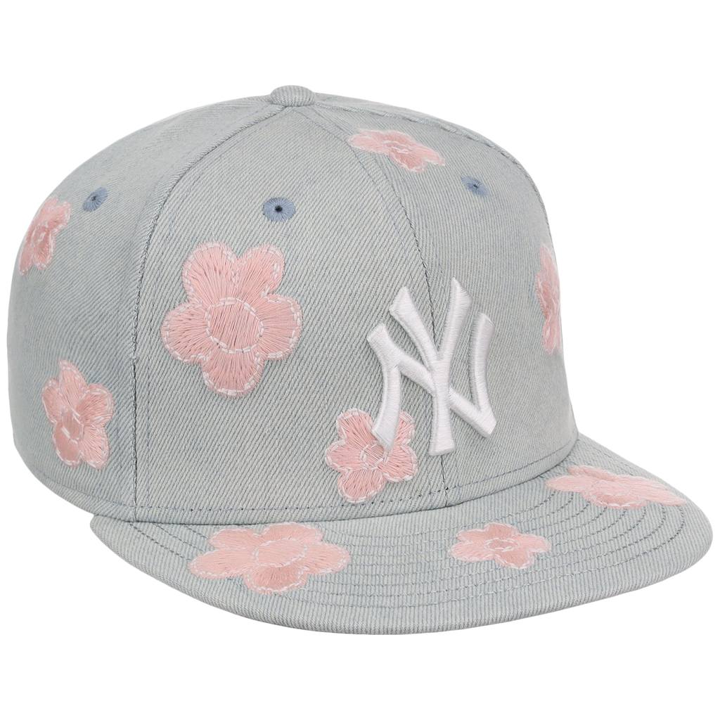 New York Yankees MLB Denim Flower New Era 59FIFTY