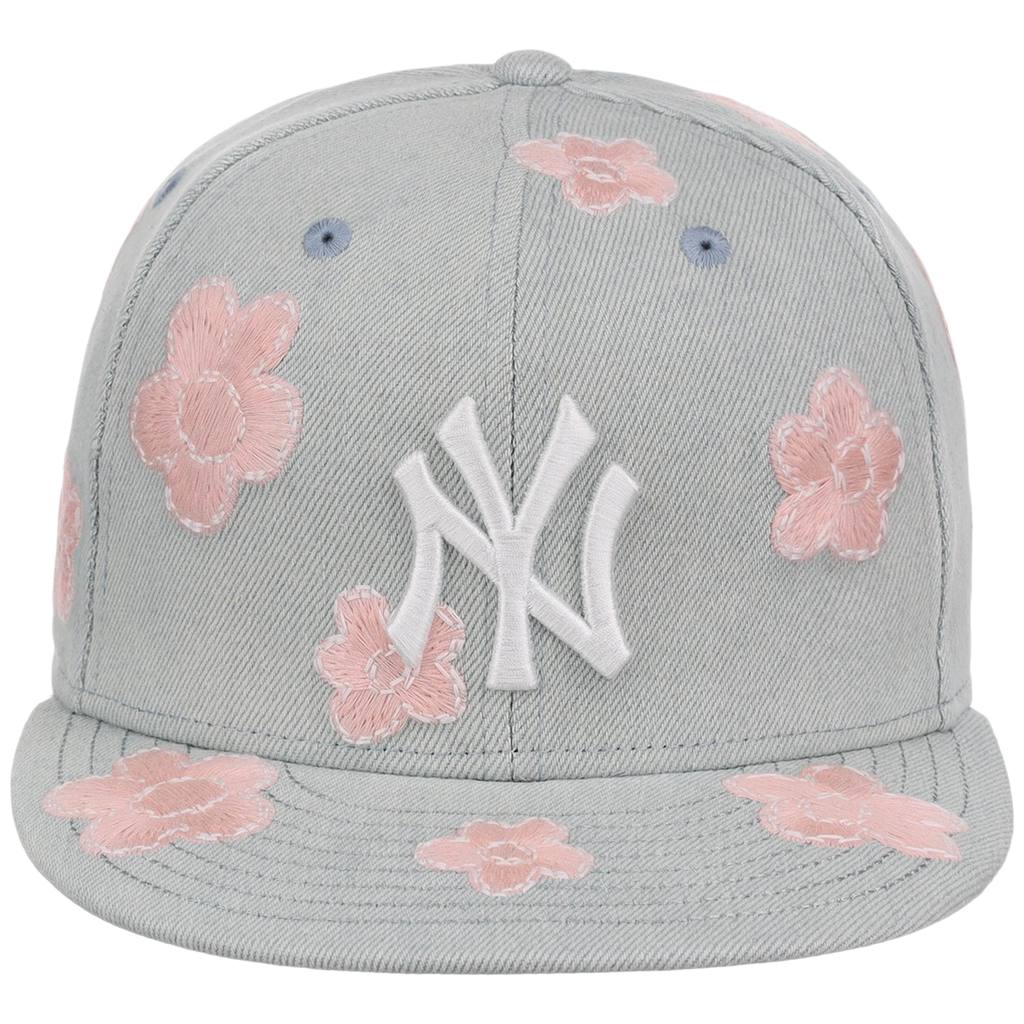 New York Yankees MLB Denim Flower New Era 59FIFTY