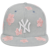 New York Yankees MLB Denim Flower New Era 59FIFTY