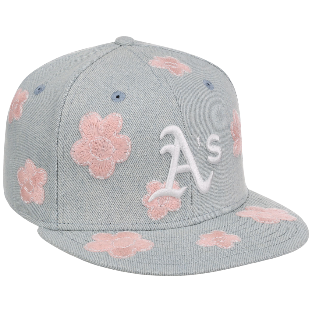 Oakland Athletics MLB Denim Flower New Era 59FIFTY