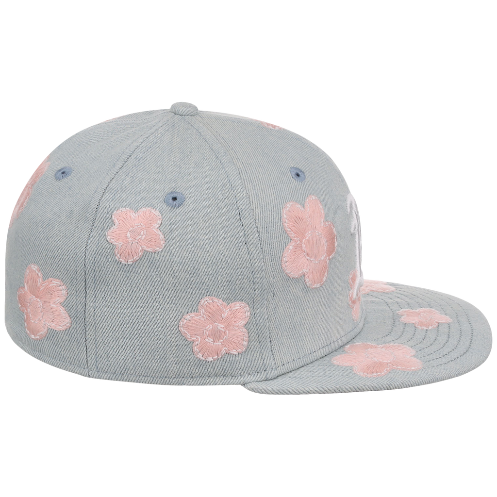Oakland Athletics MLB Denim Flower New Era 59FIFTY