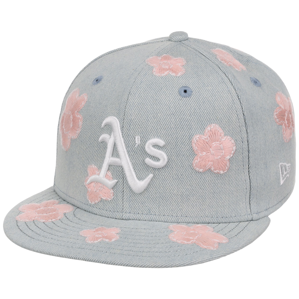 Oakland Athletics MLB Denim Flower New Era 59FIFTY