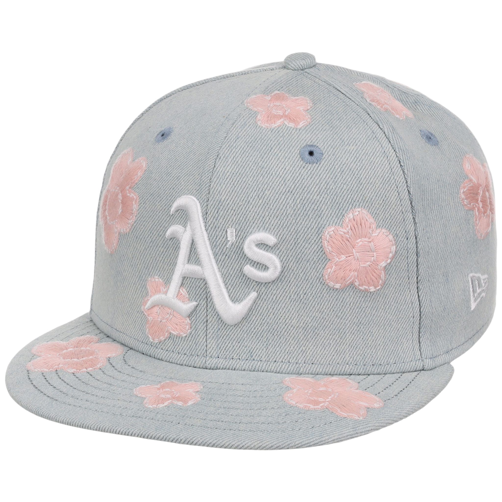 Oakland Athletics MLB Denim Flower New Era 59FIFTY