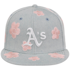 Oakland Athletics MLB Denim Flower New Era 59FIFTY