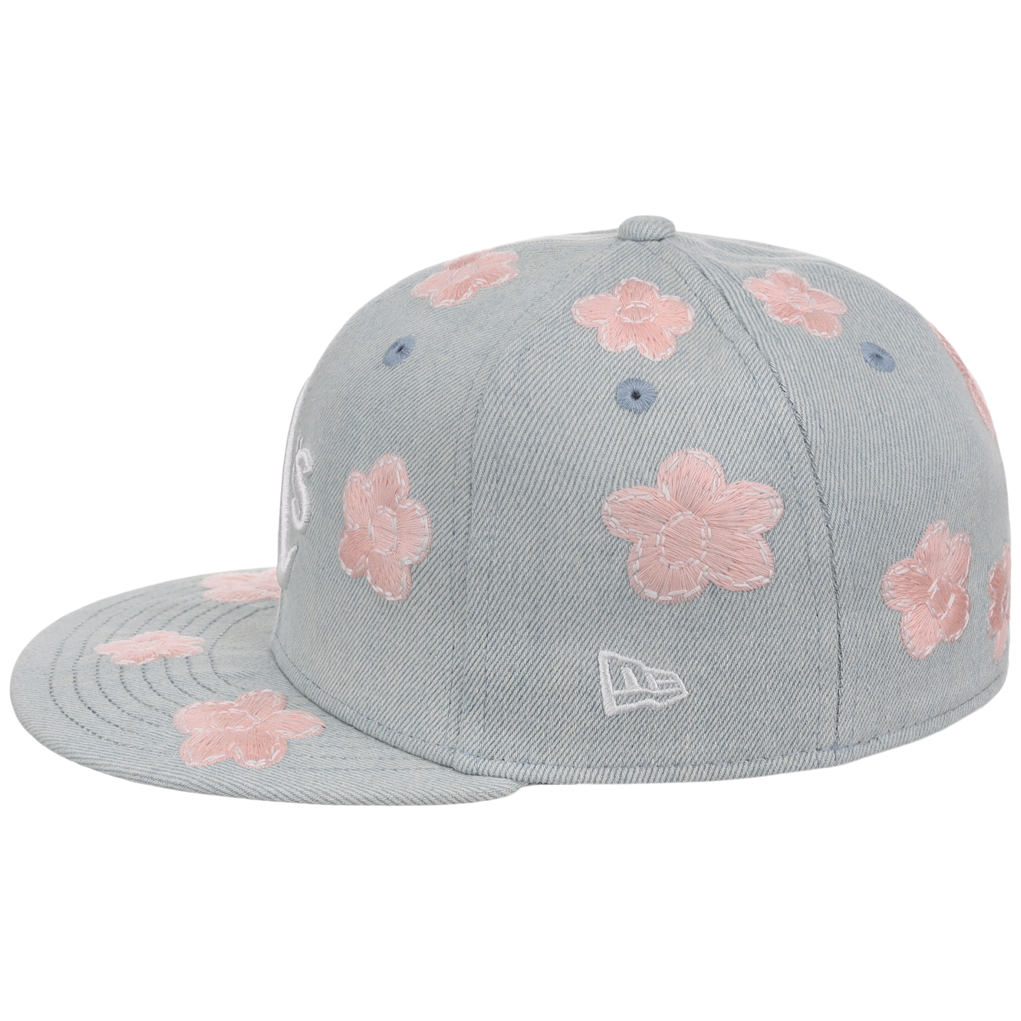 Oakland Athletics MLB Denim Flower New Era 59FIFTY
