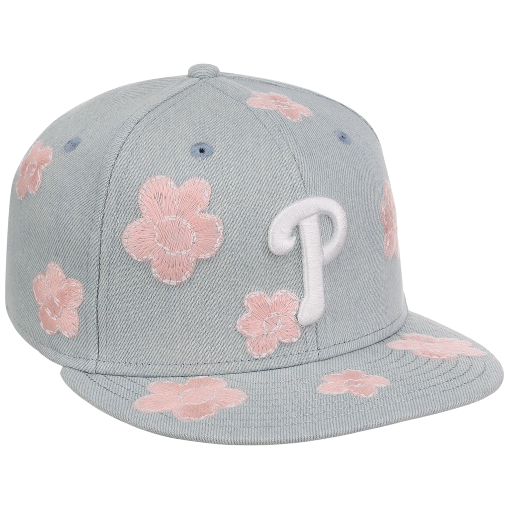 Philadelphia Phillies MLB Denim Flower New Era 59FIFTY