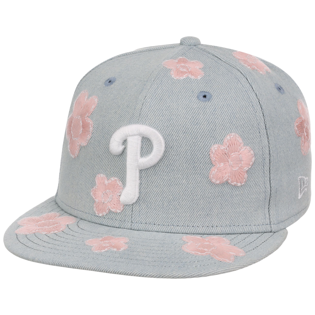 Philadelphia Phillies MLB Denim Flower New Era 59FIFTY
