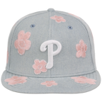 Philadelphia Phillies MLB Denim Flower New Era 59FIFTY